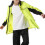 Rain Suit for Motorcycle Riders with Adjustable Neck and 8