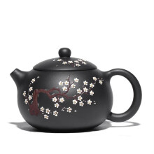 Plum Blossom Tea Kettle Yixing Purple Clay 400ml