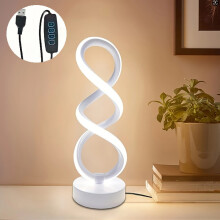 Modern LED Table Lamp Dimmable Bedside Desk Nightstand Touch Control 3000-6000K