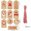 Christmas Hang Tags and Twine Set 50 pcs 8