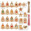 Christmas Hang Tags and Twine Set 50 pcs 7