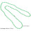Pearl Nonslip Sunglasses Chain Green 1 Pc 2
