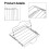 Stainless Steel Adjustable Turkey Roast Rack 2