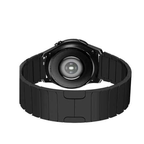 Genuine Titanium Watch Strap - 22mm with Original Buckle Black 1