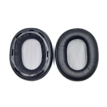 Ersatz-Ohrpolster für Sony MDR-1A Kopfhörer - Proteinleder Black