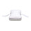 Memory Foam Knee Pillow for Side Sleepers - White (34x24CM) 2