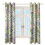 Floral Flower Curtains Eco-Friendly 2-Panel Set 3