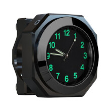 Aluminum Alloy Motorcycle Clock Waterproof Quartz Watch