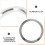 Hub Reducing Ring Car Exterior Decoration 4 pcs 3