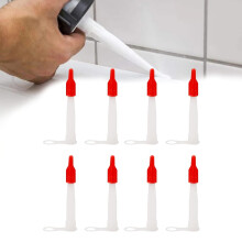 Caulking Nozzles Sealant 10.5 cm 4.5 cm 8 pcs