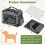 Collapsible Soft Dog Crate with Mesh Windows & 3 Doors 7