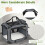 Collapsible Soft Dog Crate with Mesh Windows & 3 Doors 3
