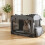 Collapsible Soft Dog Crate with Mesh Windows & 3 Doors 7