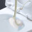 Toilet Brush Double-sided Long Handle Rustproof Bathroom 6