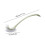 Toilet Brush Double-sided Long Handle Rustproof Bathroom 3