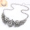 Damesmode Strass Hart Engelenvleugels Statement Ketting Sieraden 3