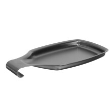 Organizador de cocina con soporte para cucharas: Soporte de acero inoxidable para espátulas, cucharones y otros utensilios.