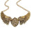 Damesmode Strass Hart Engelenvleugels Statement Ketting Sieraden 4