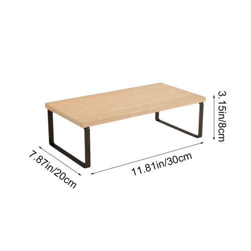 Multicolor Desk Riser Wood 30x20 cm 1