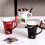 Ceramic chocolate fondue mug with sturdy design 3
