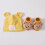 Baby Hat and Socks Set Cotton-Polyester Blend Breathable 4