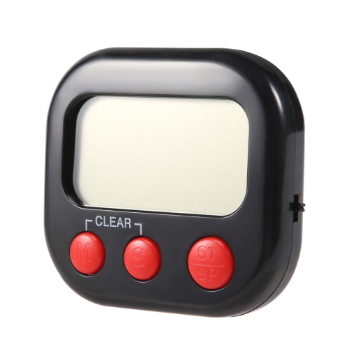 Küchentimer, digitaler visueller Timer, magnetische Stoppuhr, Countdown-Timer, großes LCD-Display zum Kochen