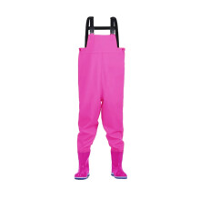 Waterproof fishing waders for kids with boots
