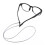 OUNONA Light Grey Sunglasses Chain Adjustable Wax Cord 2