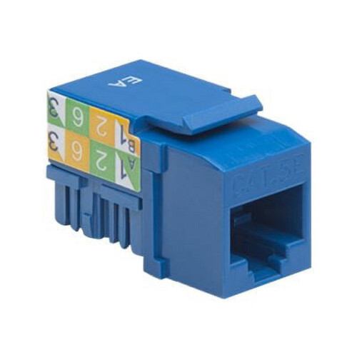 Platinum Tools726BL-1Cat6 110 Keystone Jack - Blå - Pr. stk. 2