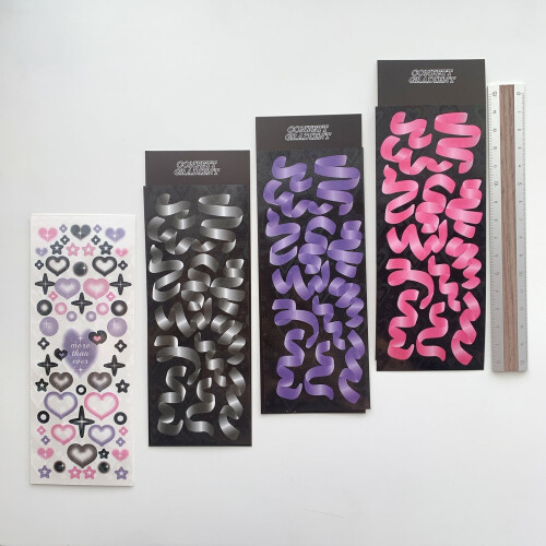 Αυτοκόλλητο Hesroicy Sweet Cool Style Scrapbooking - Διακοσμητικό αυτοκόλλητο Assorted Peel And Stick για 1
