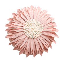 Liquidation XIUH ! Coussin décoratif pétales pour la maison, coussin, coussin, coussin de chevet, coussin pour canapé d'hôtel (rose)