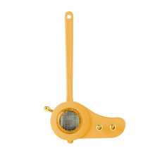 Cepillo de inodoro de silicona Fnyoxu, sistema de limpieza de inodoros con mango antideslizante, cerdas suaves para una fácil limpieza de las