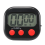 Küchentimer, digitaler visueller Timer, magnetische Stoppuhr, Countdown-Timer, großes LCD-Display zum Kochen 2