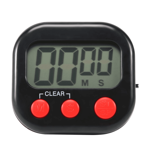 Küchentimer, digitaler visueller Timer, magnetische Stoppuhr, Countdown-Timer, großes LCD-Display zum Kochen 1