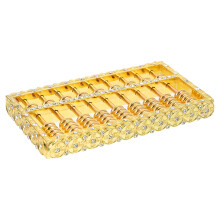 HEANUJJ Abacus for Adults Desk Golden 1 Pack 3.5 x 1.9 x