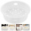 Kitchen Steamer Basket White Food Steaming Insert 1 pc 7