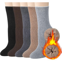 PUMIER Wool Socks for Women 5 Pairs