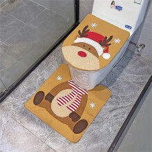 Ensemble de décorations de Noël pour salle de bain et produits ménagers Gnobogi (deux pièces) en liquidation - Moins de 8 $