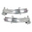 Side Mirror Turn Signal Lights LED Silver Pair for BMW X1 1