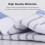 Athletic Running Ankle Socks Low Cut Cushioned 6 Pairs 5