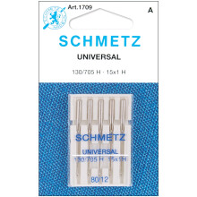 Univerzální strojní jehly Schmetz-velikost 12/80 5 za bal