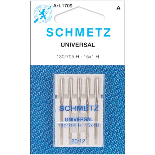 Schmetz Universal Machine Needles-Size12/80 5 Per Pkg
