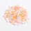 Χάντρες από γυαλί Barely Pink Mix Pearlized Pearlize, ανάμεικτο χρώμα, τρύπα 4mm: 1mm, περίπου 400 2