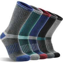 Merino Wool Hiking Socks Warm Thermal Cushioned Moisture