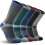 Merino Wool Hiking Socks Warm Thermal Cushioned Moisture 1