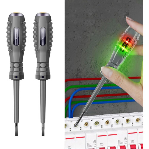 Electric Pen Screwdriver Dual Light 2PCS