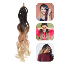 Synthetic Dreadlock Hair Extensions for Women, 8 Pieces