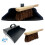 Strong Metal Hooded Dustpan with Stiff Brush 1