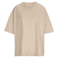 (L, Linen) SOLS Womens/Ladies Boxy Organic Oversized T-Shirt