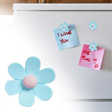 3D Flower Fridge Magnets Colorful Decorative 1 Piece